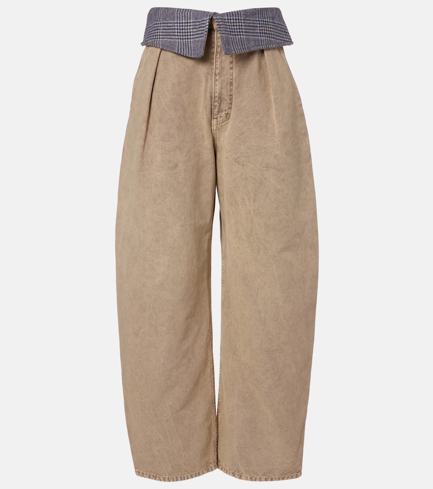Loewe Barrel Jeans, Damen, S Beige