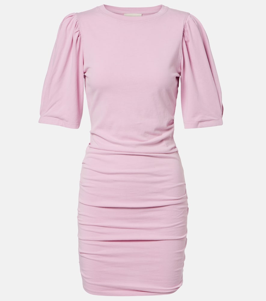 Isabel Marant Minikleid Mylda aus Baumwoll-Jersey, Damen, DE 34 Rosa