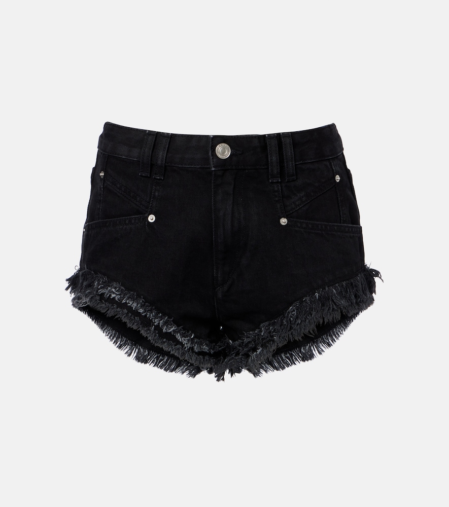 Isabel Marant Jeansshorts Eneidala, Damen, DE 32 Schwarz