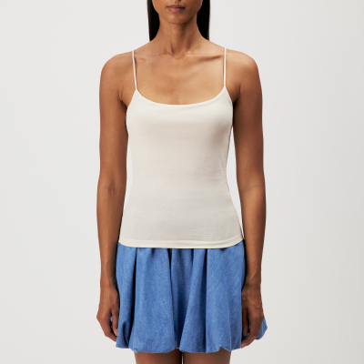DRYKORN NERJA Slim Fit Top mit integriertem Bustier in Jersey beige XS
