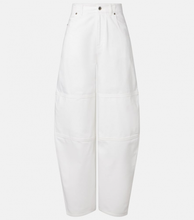 Loewe Barrel Jeans, Damen, XXS Weiß