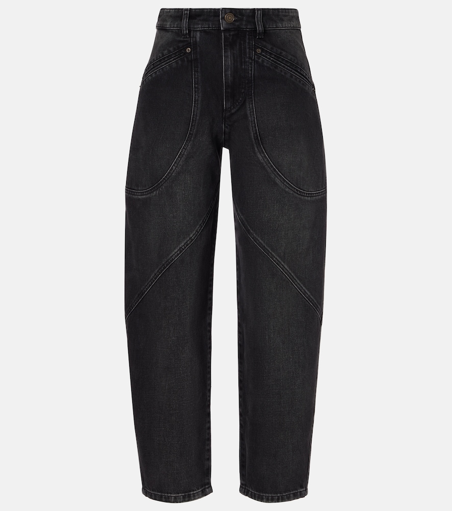 Isabel Marant Barrel Jeans Catarina, Damen, DE 40 Schwarz